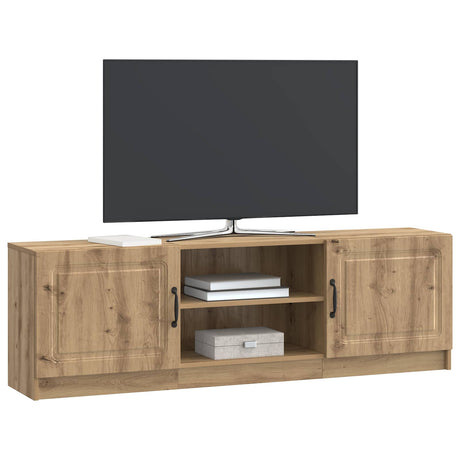 Vidaxl tv-kast 150 x 31 x 47 cm artisanaal eiken bewerkt hout