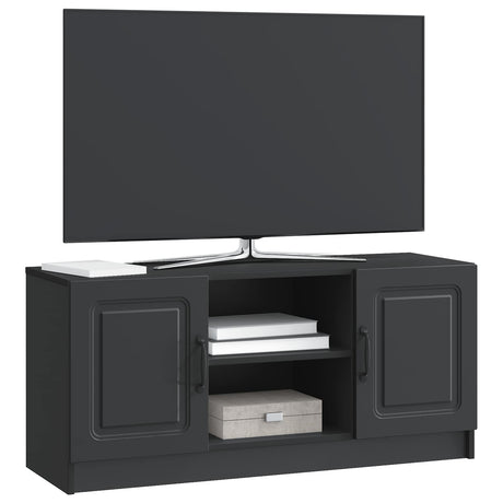 Vidaxl tv-kast zwart 102 x 34,5 x 47 cm bewerkt hout