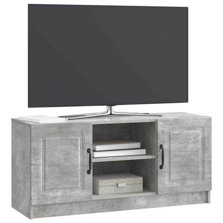 Vidaxl tv-kast betongrijs 102 x 34,5 x 47 cm bewerkt hout