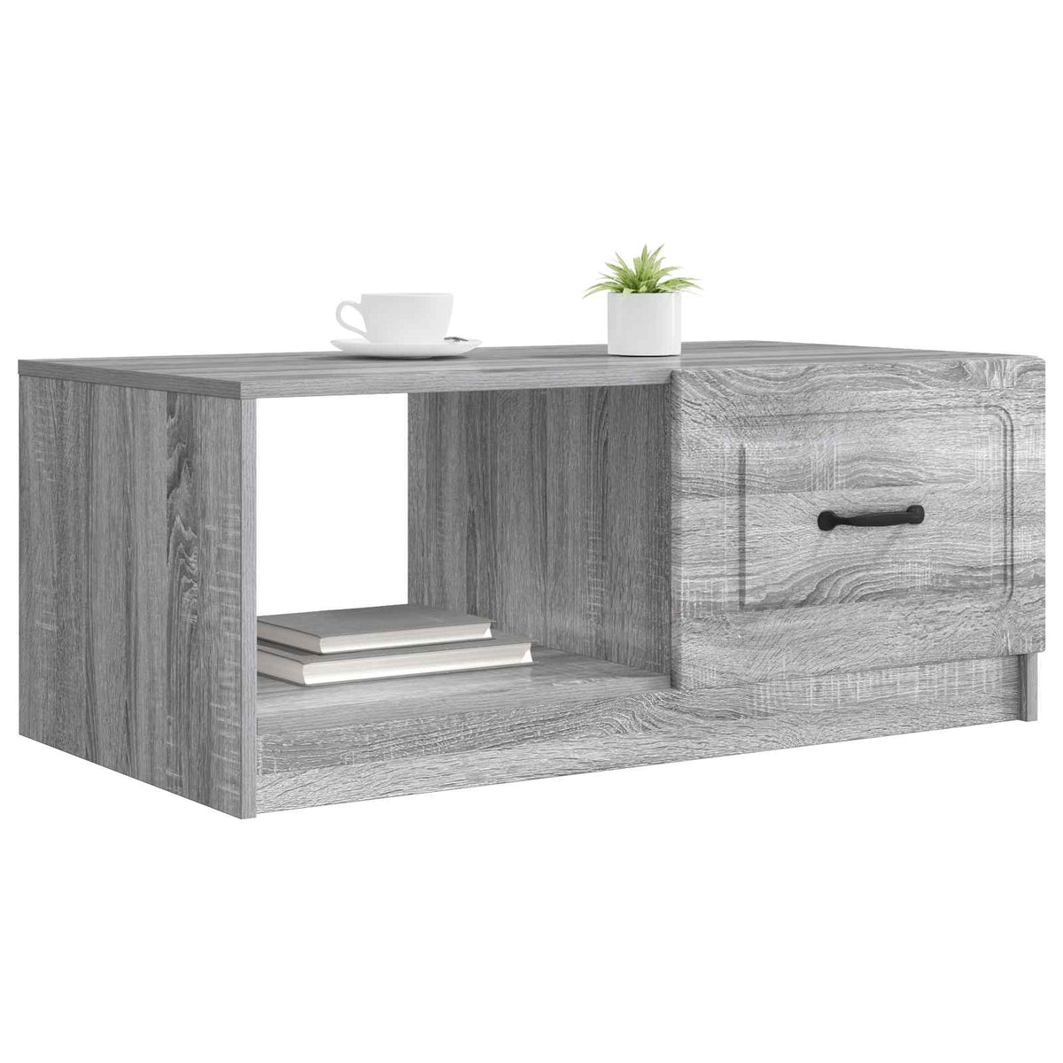 Vidaxl salontafel grijs sonoma 90 x 50 x 37 cm bewerkt hout