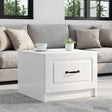 Vidaxl salontafel hoogglans wit 49 x 50 x 37 cm bewerkt hout