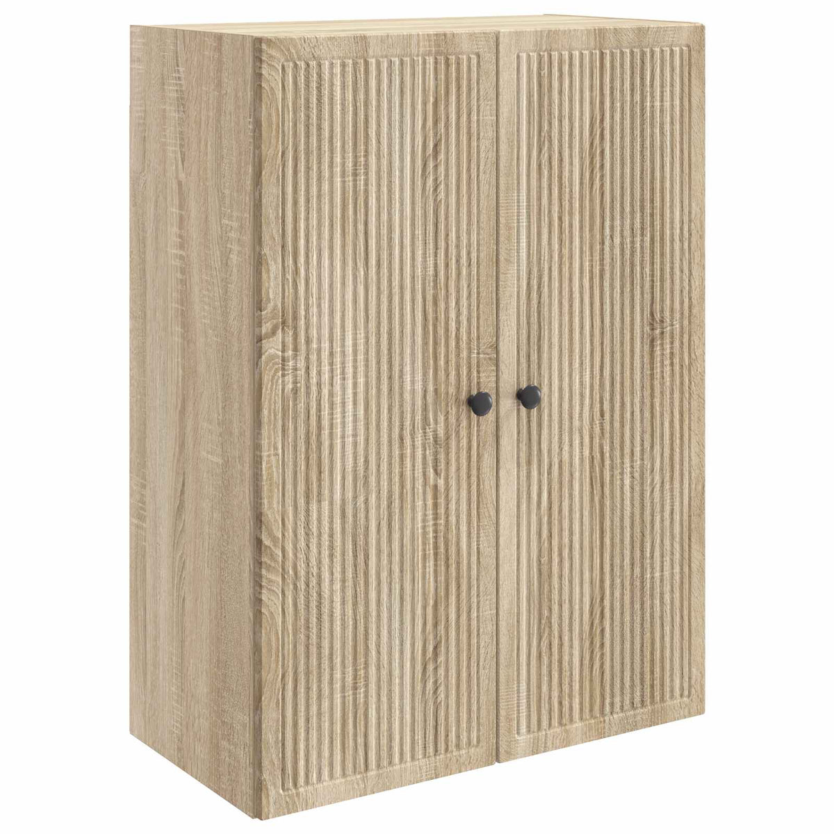 Vidaxl wandkast sonoma eiken 66 x 34,5 x 90 cm bewerkt hout