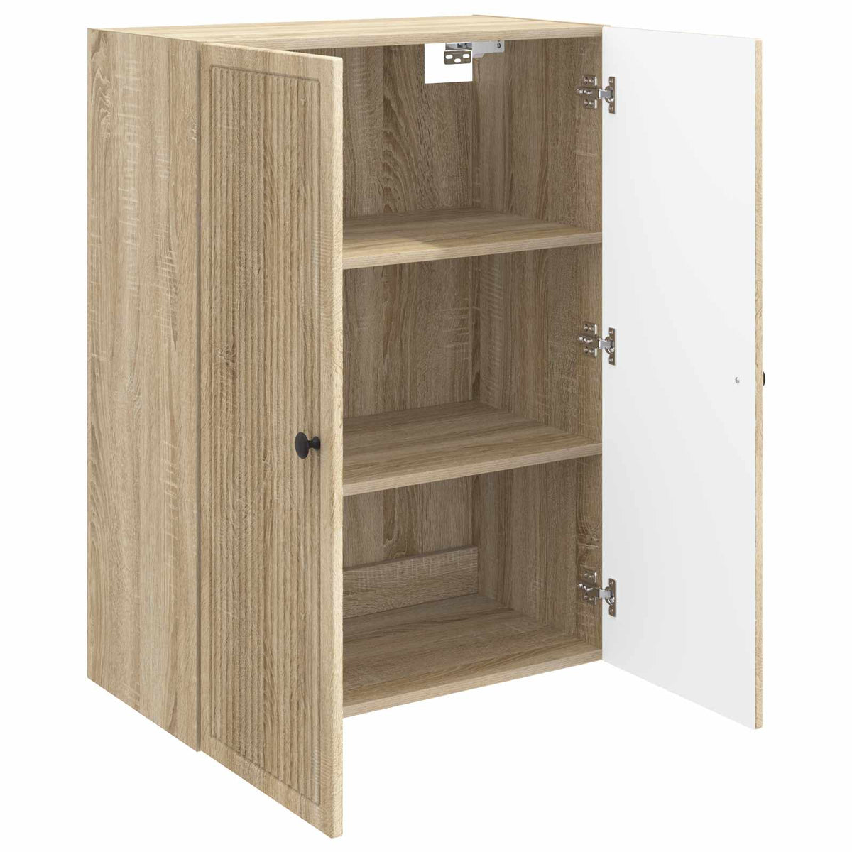 Vidaxl wandkast sonoma eiken 66 x 34,5 x 90 cm bewerkt hout