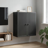 Vidaxl wandkast zwart 59 x 31 x 60 cm bewerkt hout