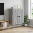 Vidaxl wandkast grijs sonoma 59 x 31 x 60 cm bewerkt hout