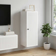 Vidaxl wandkast wit 33 x 34,5 x 90 cm bewerkt hout