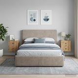 Vidaxl wandbeugel bedkast 2 st artisanaal eiken 33 x 34,5 x 40 cm