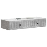 Vidaxl wandmontage zijtafel betongrijs 87,5 x 34,5 x 17 cm