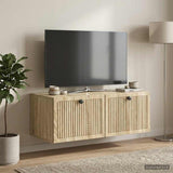 Vidaxl wandbeugel tv-kast sonoma eiken 78,5 x 41 x 30 cm bewerkt hout