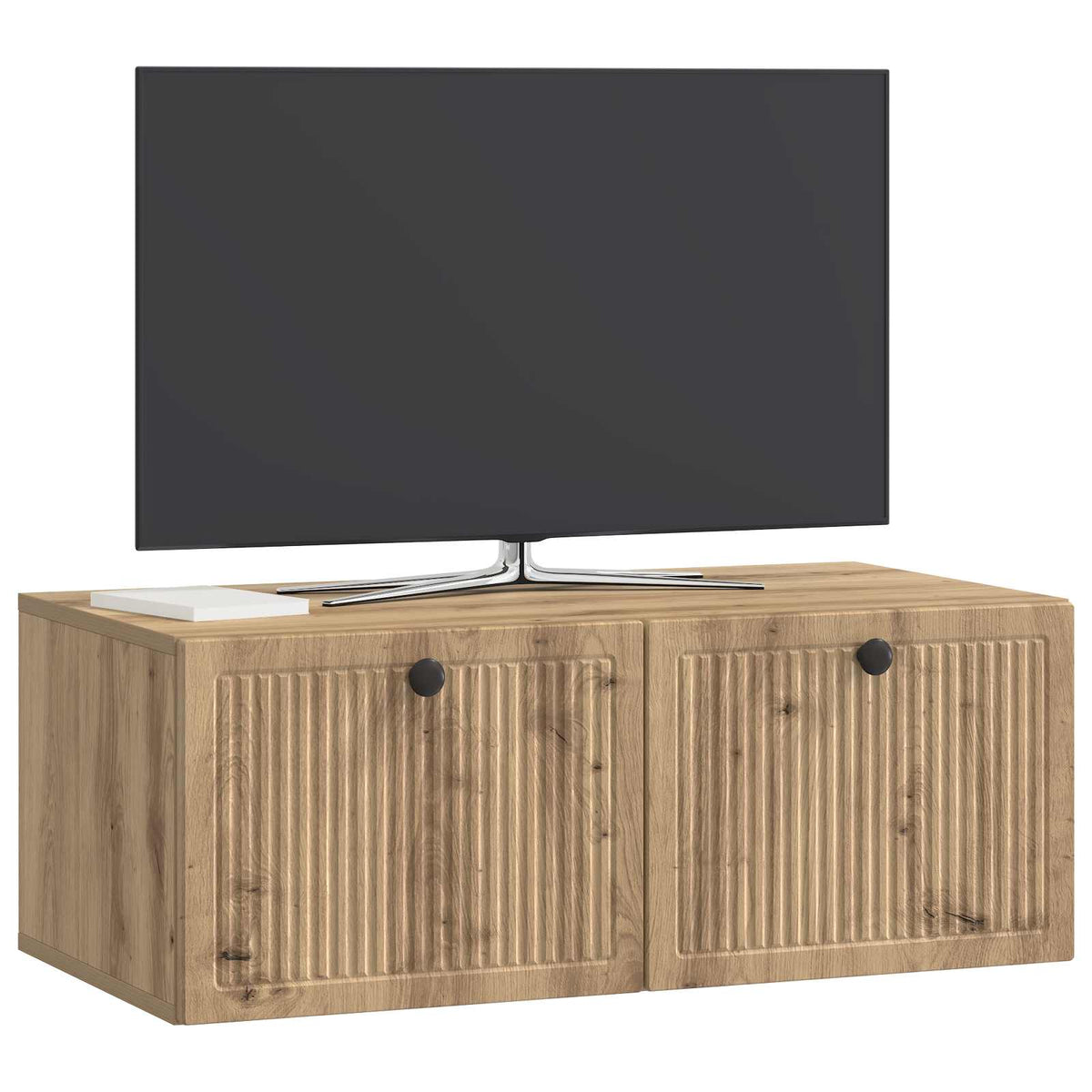 Vidaxl wandbeugel tv-kast 78,5 x 41 x 30 cm artisanaal eiken