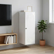 Vidaxl wandkast wit 33 x 34,5 x 90 cm bewerkt hout