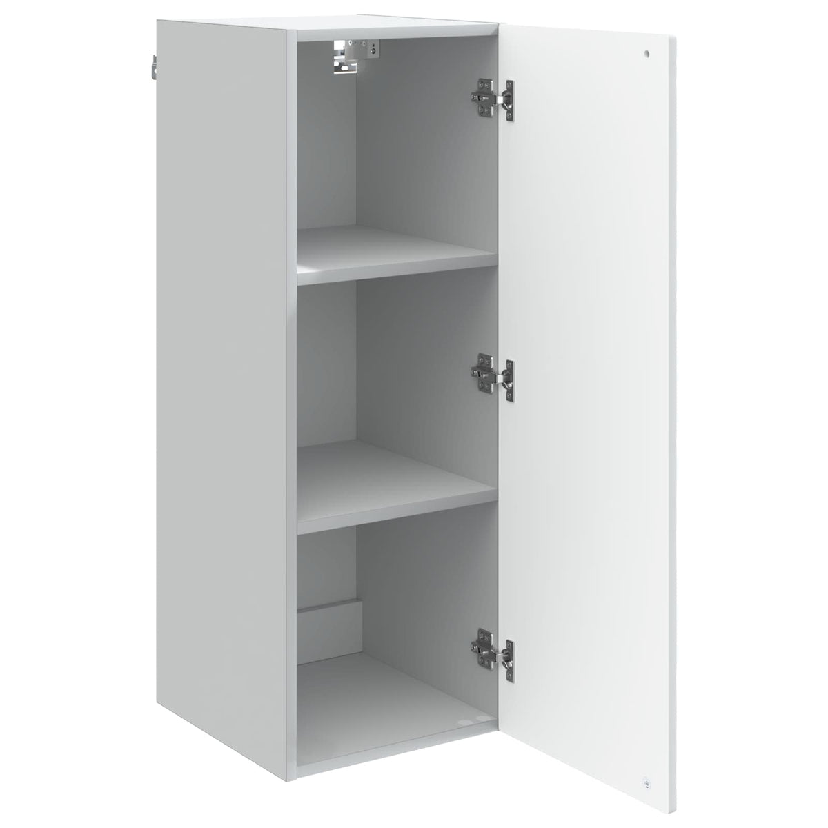Vidaxl wandkast wit 33 x 34,5 x 90 cm bewerkt hout