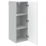 Vidaxl wandkast wit 33 x 34,5 x 90 cm bewerkt hout