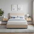 Vidaxl wandbeugel bedkast 2 st sonoma eiken 49 x 34,5 x 20 cm