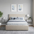 Vidaxl wandbeugel bedkast 2 st grijs sonoma 49 x 34,5 x 20 cm