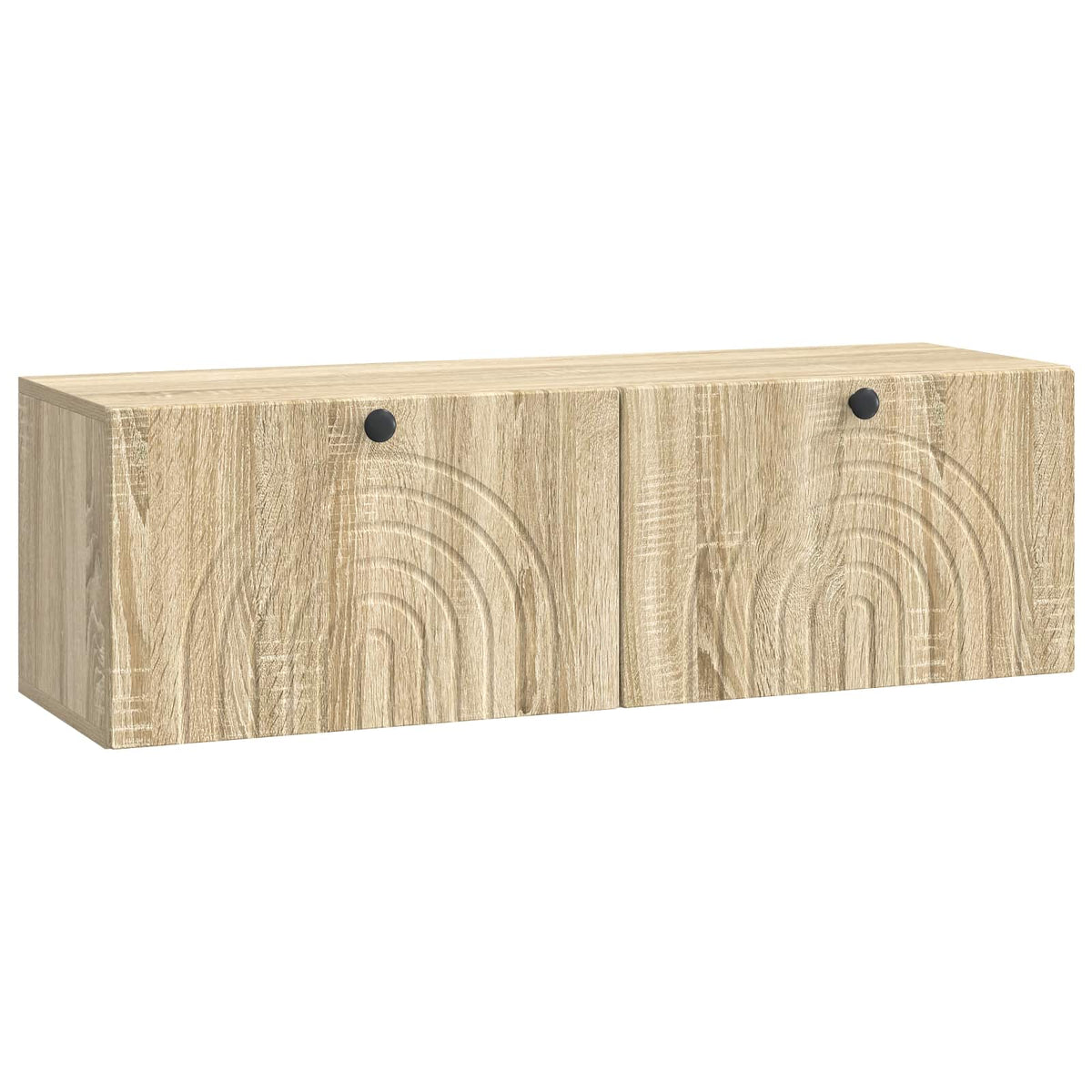 Vidaxl wandbeugel tv-kast sonoma eiken 98 x 31 x 30 cm bewerkt hout