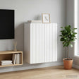 Vidaxl wandkast wit 59 x 31 x 64 cm bewerkt hout
