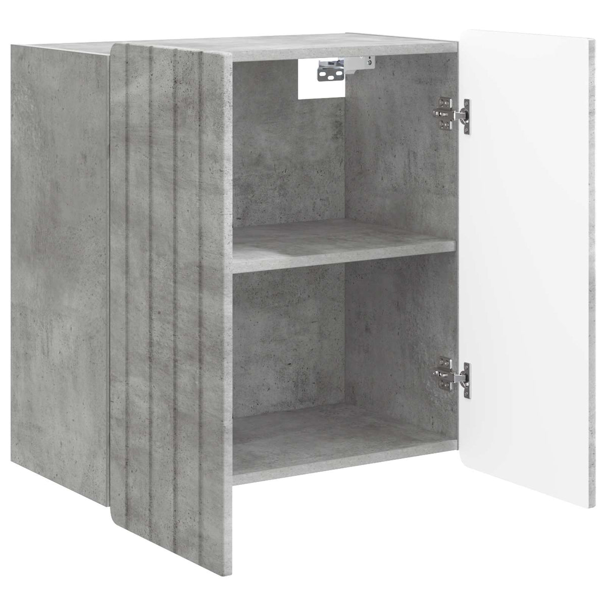 Vidaxl wandkast betongrijs 59 x 31 x 64 cm bewerkt hout