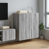 Vidaxl wandkast grijs sonoma 59 x 31 x 64 cm bewerkt hout