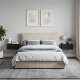 Vidaxl wandbeugel bedkast 2 st zwart 49 x 34,5 x 24 cm bewerkt hout