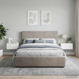 Vidaxl wandbeugel bedkast 2 st hoogglans wit 49 x 34,5 x 24 cm