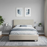 Vidaxl wandbeugel bedkast 2 st grijs sonoma 49 x 34,5 x 24 cm
