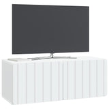 Vidaxl wandbeugel tv-kast 78,5 x 31 x 30 cm wit bewerkt hout
