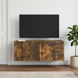 Vidaxl wandbeugel tv-kast 78,5 x 31 x 30 cm gerookt eiken bewerkt hout