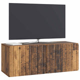 Vidaxl wandbeugel tv-kast 78,5 x 31 x 30 cm oud hout bewerkt hout