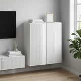 Vidaxl wandkast 59 x 31 x 60 cm bewerkt hout wit