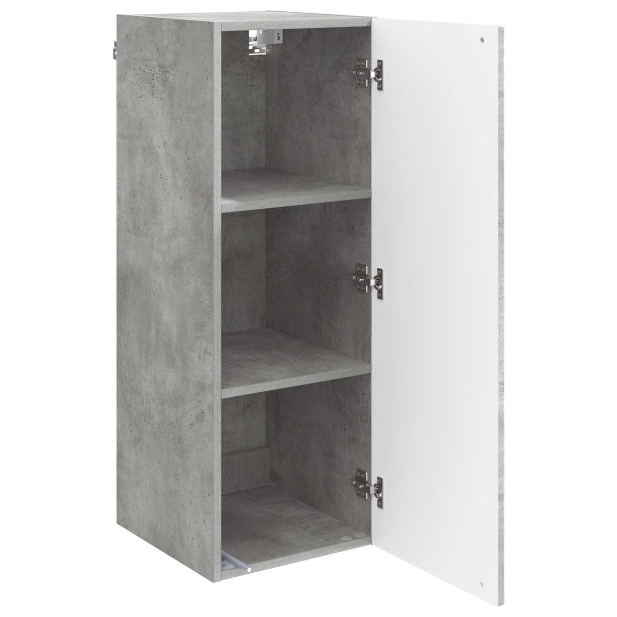 Vidaxl wandkast 33 x 34,5 x 90 cm bewerkt hout betongrijs