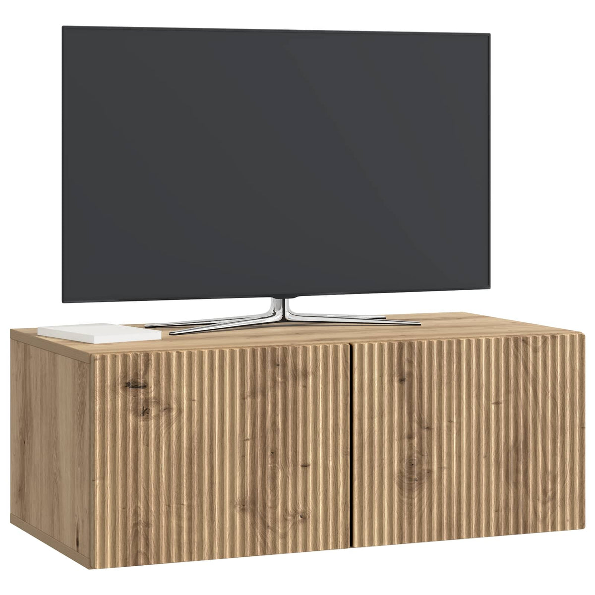 Vidaxl wandbeugel tv-kast 78,5 x 41 x 30 cm artisanaal eiken