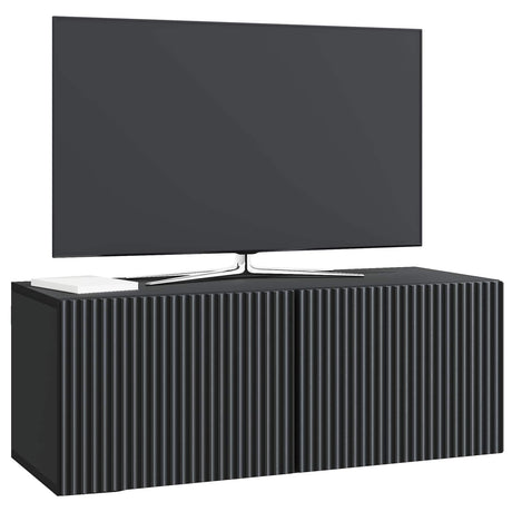 Vidaxl wandbeugel tv-kast 78,5 x 31 x 30 cm zwart bewerkt hout