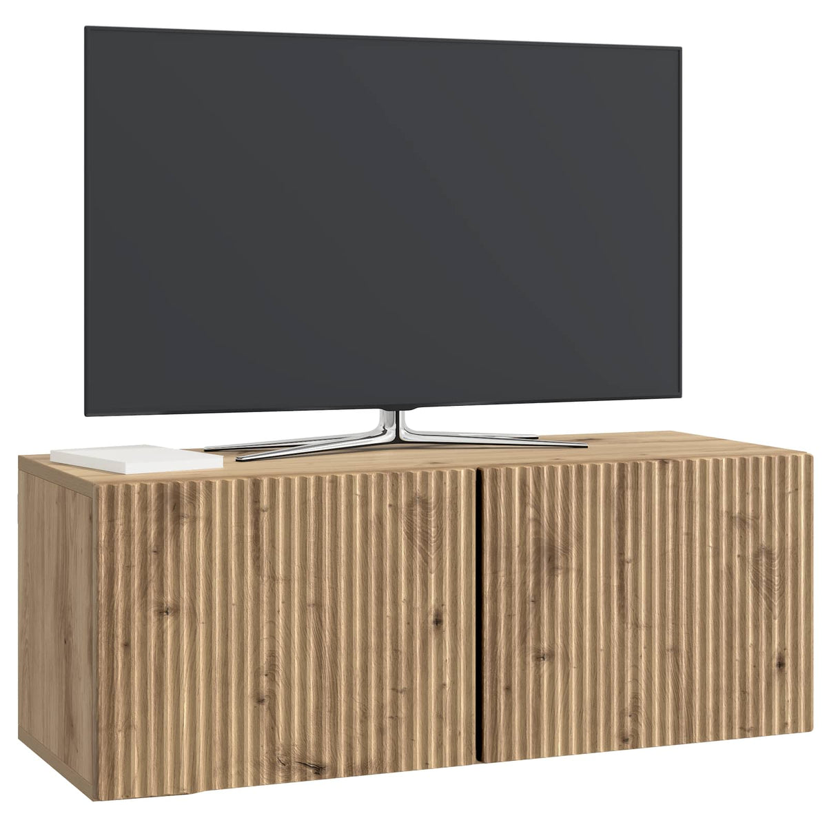 Vidaxl wandbeugel tv-kast 78,5 x 31 x 30 cm artisanaal eiken