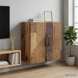 Vidaxl wandkast oud hout 59 x 31 x 60 cm bewerkt hout