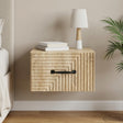 Vidaxl wandbeugel bedkast sonoma eiken 34,5 x 33 x 20 cm bewerkt hout