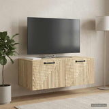 Vidaxl wandbeugel tv-kast sonoma eiken 78,5 x 41 x 30 cm bewerkt hout