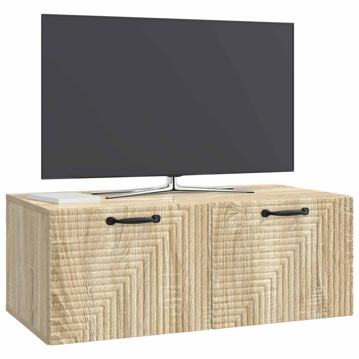 Vidaxl wandbeugel tv-kast sonoma eiken 78,5 x 41 x 30 cm bewerkt hout