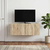 Vidaxl wandbeugel tv-kast 78,5 x 31 cm sonoma eiken bewerkt hout