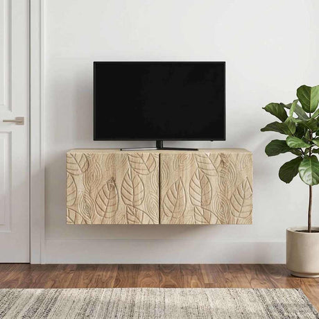 Vidaxl wandbeugel tv-kast 78,5 x 31 cm sonoma eiken bewerkt hout