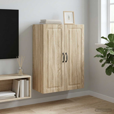 Vidaxl wandkast 66 x 34,5 x 90 cm bewerkt hout sonoma eiken