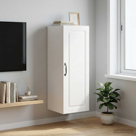 Vidaxl wandkast 33 x 34,5 x 90 cm bewerkt hout wit