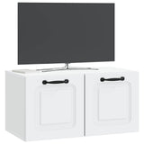 Vidaxl wandbeugel tv-kast wit 59,5 x 31 x 30 cm bewerkt hout