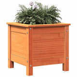 Vidaxl plantenbak wasbruin 40 x 40 x 39 cm massief grenenhout