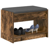 Vidaxl halbank gerookte eik 63 x 38 x 45 cm
