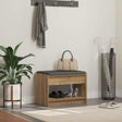 Vidaxl halbank artisan eik 63 x 38 x 45 cm