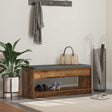 Vidaxl halbank oudhout 103 x 38 x 45 cm