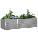 Vidaxl plantenbak lichtgrijs 290 x 100 x 75 cm gegalvaniseerd staal