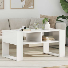 Vidaxl salontafel wit 92 x 53 x 45 cm bewerkt hout