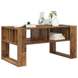 Vidaxl salontafel oudhout 92 x 49,5 x 45 cm bewerkt hout